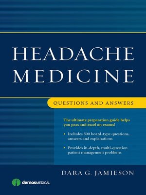 cover image of Headache Medicine